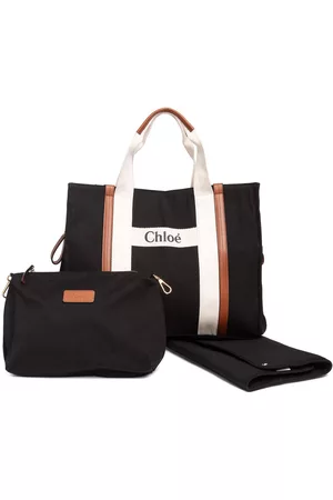 Chloé Niñas Mochilas - Chloé | Niña Cotton Canvas Changing Bag, Pouch & Mat Unique