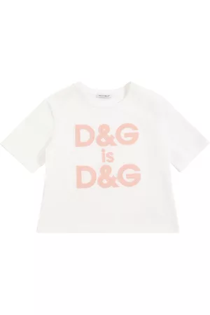Dolce & Gabbana Niñas Camisetas - | Niña Camiseta De Jersey De Algodón Con Logo 8a