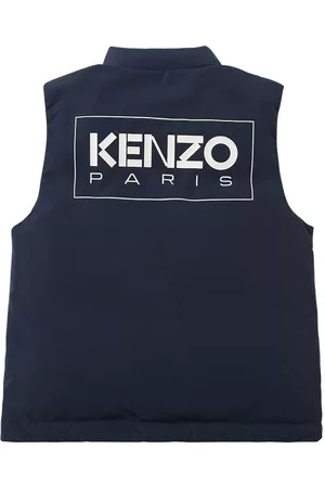 Kenzo Niñas Chalecos - | Niña Nylon Puffer Vest W/ Logo 5a