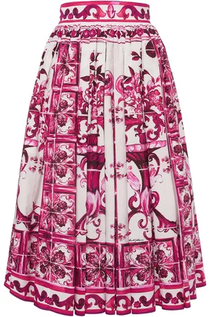 Dolce & Gabbana Mujer Faldas - | Mujer Falda De Popelina De Algodón 36