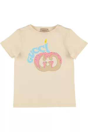Gucci Niñas Camisetas - | Niña Camiseta De Jersey De Algodón Estampada 8a