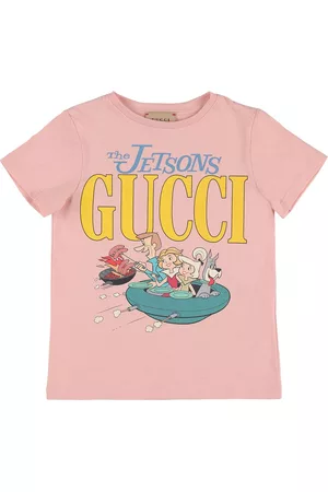 Gucci Niñas Camisetas - | Niña Camiseta De Jersey De Algodón Estampada 8a