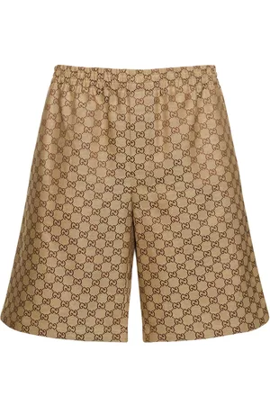Gucci Hombre Pantalones Cortos y Bermudas - | Hombre Shorts De Lino /ebony 44
