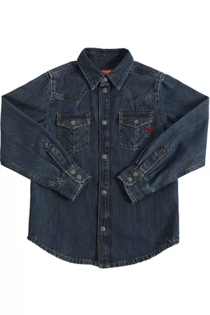 Diesel Niñas Camisas - | Niña Classic Cotton Button-up Shirt 10a