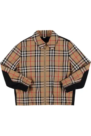 Burberry Chaqueta De Algodón Estampada