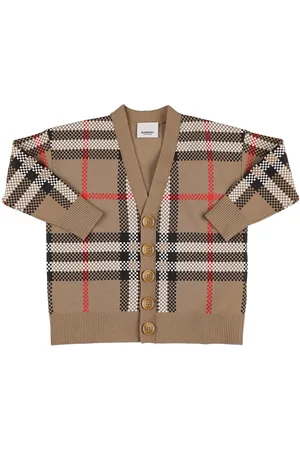 Burberry Cárdigan De Punto De Lana