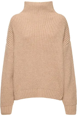 ANINE BING Suéter De Alpaca Con Cuello Alto