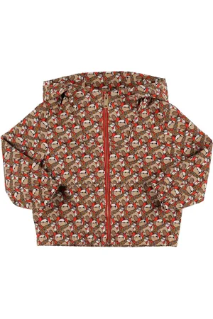 Burberry Chaqueta De Algodón Estampado