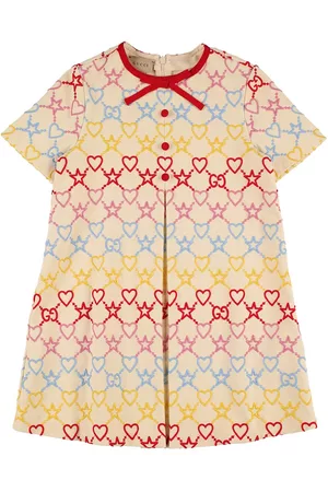 Gucci Niñas Vestidos - | Niña Embroidered Stretch Viscose Dress 8a