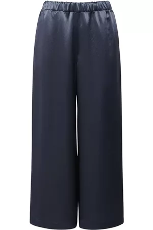 Max Mara Mujer Anchos, Palazzo y Harén - | Mujer Pantalones Anchos De Satén 36