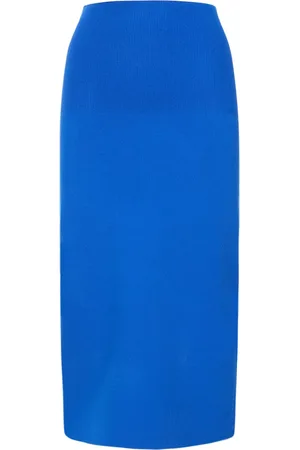 Victoria Beckham Falda Midi Stretch