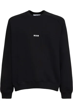Msgm Sudadera De Rizo Francés Con Logo