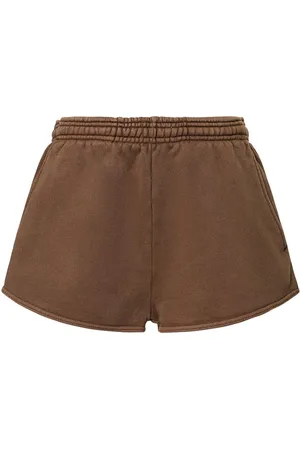 Entire Studios Micro Shorts De Algodón