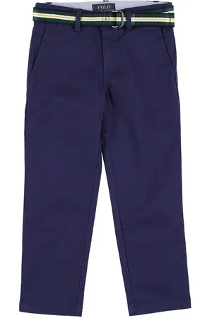 Ralph Lauren Pantalones Chinos De Algodón Con Cinturón