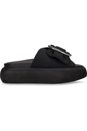 The Attico Sandalias De Neopreno Con Plataforma 60mm