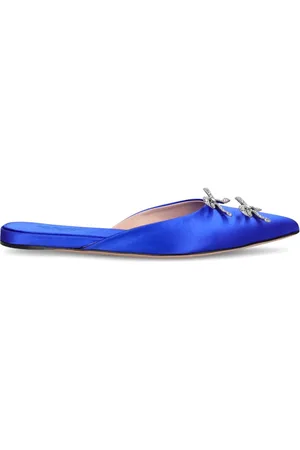 Giambattista Valli Mules Planos De Satén 5mm