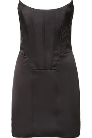 GIUSEPPE DI MORABITO Vestido Bustier Corto De Satén