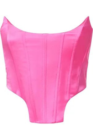 GIUSEPPE DI MORABITO Top Bustier De Satén Stretch