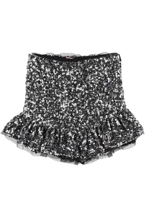 MISS BLUMARINE Falda Con Lentejuelas