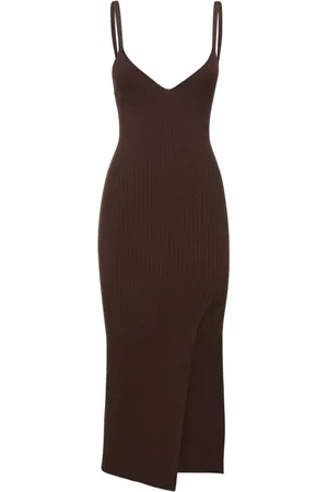 Michael Kors Vestido Midi De Crepé De Viscosa