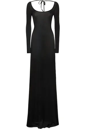 GIUSEPPE DI MORABITO Vestido Largo Jersey De Viscosa Stretch