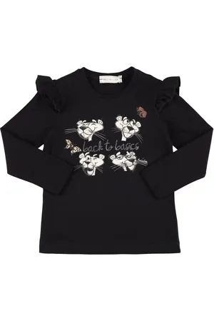 MONNALISA Camiseta De Algodón Jersey Estampada