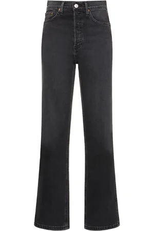 RE/DONE Jeans Loose Fit De Denim Con Cintura Alta