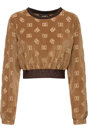 Dolce & Gabbana Sudadera Corta De Chenilla