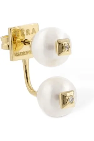Eera Pendiente Individual 18k Doble