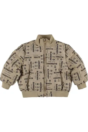 Burberry Chaqueta De Plumas De Nylon Pespunteada
