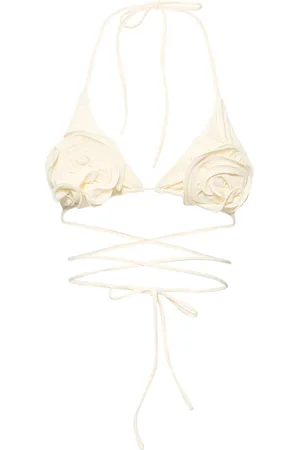 MAGDA BUTRYM Top Bikini De Tech Con Flor