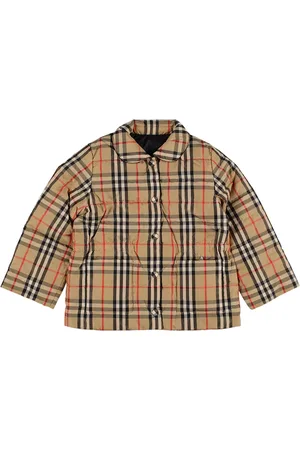 Burberry Chaqueta De Plumas Pespunteada De Nylon