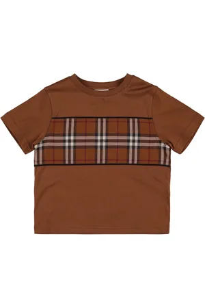Burberry Camiseta De Jersey De Algodón Estampada