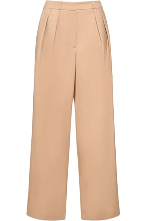 The Frankie Shop Pantalones De Sarga De Lana