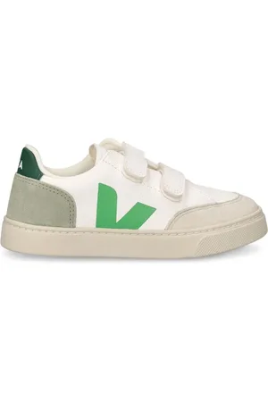 Veja Sneakers V-12 De Piel Sin Cromo Con Correas