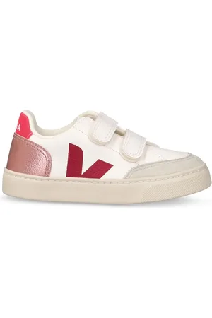 Veja Sneakers V-12 De Piel Sin Cromo Con Correas