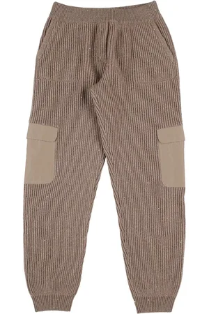 Brunello Cucinelli Pantalones Cargo De Cashmere Y Nylon