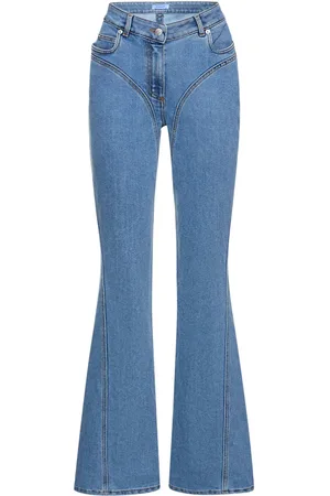 MUGLER Jeans Rectos De Denim
