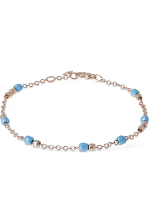 Dodo Brazalete De Turquesa Y Oro Rosa 9kt