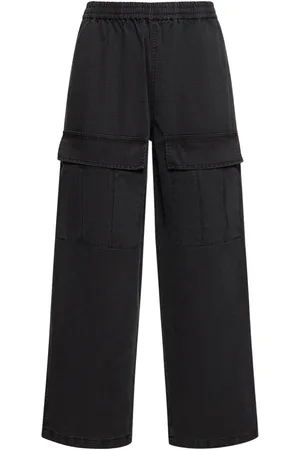 Acne Studios Pantalones De Algodón Ripstop