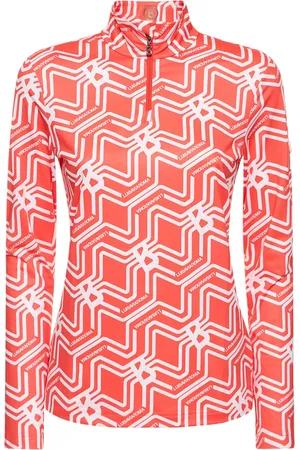 Bogner Camiseta Con Cuello Alto Y Estampado