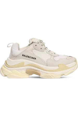 Balenciaga Sneakers "triple S" De Nylon Y Piel 60mm