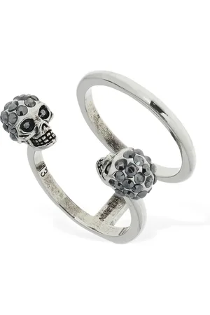 Alexander McQueen Anillo Con Calaveras