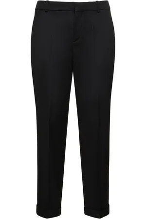 Balmain Pantalones De Lana