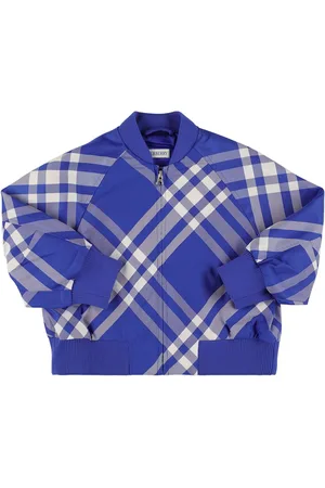 Burberry Chaqueta De Nylon Con Cremallera