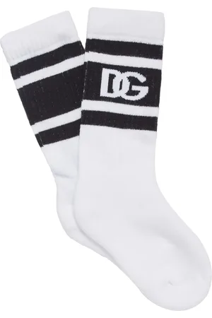 Dolce & Gabbana Calcetines De Algodón Con Logo