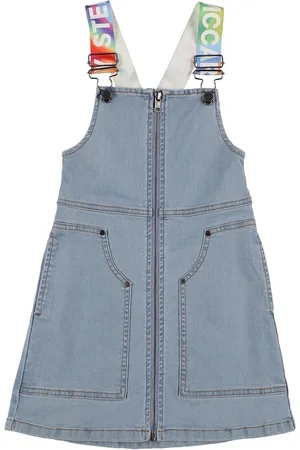 Stella McCartney Vestido De Denim De Algodón Orgánico