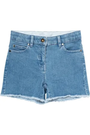 Stella McCartney Shorts De Denim De Algodón