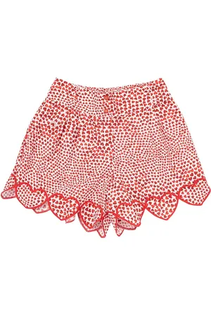 Stella McCartney Shorts De Algodón Voile