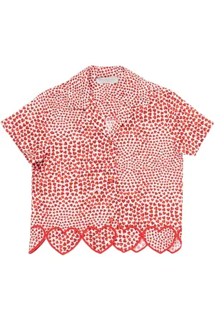 Stella McCartney Camisa De Gasa De Algodón